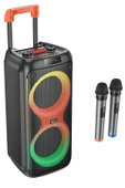 Hoco. HA7 Leader Mikrofonlu Bluetooth Kablosuz Hoparlör - Siyah thumbnail 8