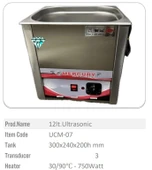 12LT. MERCURY ULTRASONIC CLEANER thumbnail 3