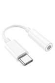 Hoco. LS35 Type-C to Aux Kablo - Beyaz thumbnail 2