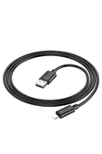 Hoco. X88 1M USB to Lightning Şarj Data Kablosu - Siyah thumbnail 3