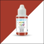 Hobbytime 454 18 ml. RAL3033 Alev Kırmızı (Flame Red) Akrilik Model Boyası thumbnail 1