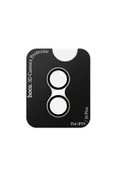 Hoco. iPhone 16 3D Metal Frame Kamera Lens - Siyah thumbnail 3