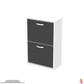 Modilayn UMAY Asma Kapı Önü 52x 78 x 26 cm’ lik 2 Düşer Kapak 4 Göz Bölmeli Ayakkabılık thumbnail 6