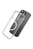 Hoco. iPhone 16 Pro Max Anti Fall Airbag Magsafe Kapak - Şeffaf thumbnail 3