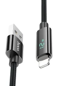Hoco. U125 1.2M Benefit USB to Lightning Şarj Data Kablosu - Siyah thumbnail 6