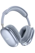 Hoco. W35 Air Triumph Aux Destekli Bluetooth Kablosuz Kulaklık - Mavi thumbnail 4