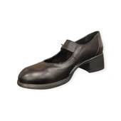 VENÜS 2555002K TOPUKLU MARY JANE DERİ KADIN AYAKKABI thumbnail 9