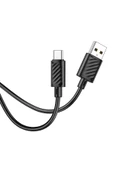 Hoco. X88 1M USB to Type-C Şarj Data Kablosu - Siyah thumbnail 3
