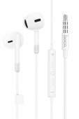 Hoco. M109 3.5mm Mikrofonlu Kablolu Kulaklık - Beyaz - 1