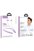 Hoco. ES71 Platinum BT 5.3  Boyun Askı Özellikli Kablosuz Bluetooth Kulaklık - Mor thumbnail 12