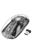 Hoco. GM29 2.4G Mysterious Business Çift Modlu Sessiz Kablosuz Mouse - Siyah thumbnail 5
