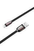 Hoco. U74 USB to Lightning Şarj Data Kablosu - Siyah thumbnail 8