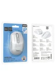 Hoco. GM28 2.4G Business Kablosuz Mouse - Beyaz-Gri thumbnail 4