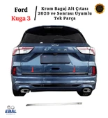 Ford Kuga 3 Krom Bagaj Alt Çıtası 2020 ve Sonrası Paslanmaz Çelik thumbnail 1