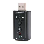 Hytech HY-U717 Usb 2.0 7.1 ch Ses Kartı thumbnail 2