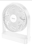 Hoco. HX65 Ultra İnce Masaüstü Soğutucu Fan - Beyaz thumbnail 6
