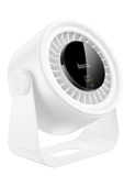 Hoco. HX66 Masaüstü Hava Sirkülasyon Soğutucu Fan - Beyaz thumbnail 1