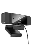 Hoco. D100 1080P 2MP Mikrofonlu USB Web Kamera - Siyah thumbnail 7