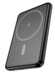 Hoco. J140A Tony 5.000 mAh PD 20W Ultra İnce Magsafe Powerbank - Siyah thumbnail 1