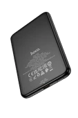 Hoco. J140A Tony 5.000 mAh PD 20W Ultra İnce Magsafe Powerbank - Siyah thumbnail 4