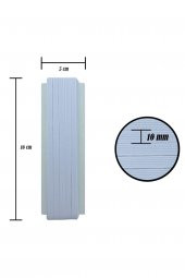 10mm Yassı Lateks Lastik/10 Metre Bel, Paça ve Don Lastiği - 6