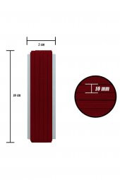 10mm Yassı Lateks Lastik/10 Metre Bel, Paça ve Don Lastiği - 8