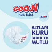 Goon Mutlu Bebek Bant Bebek Bezi 3 Beden Aylık Fırsat Paket 200 Adet - 2