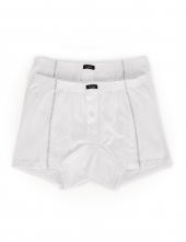 Pierre Cardin 405 2 Li Paket Erkek Boxer - Beyaz - 6