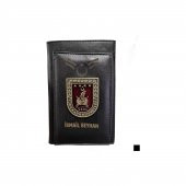 Seyhan Kişiye Özel Rütbeli Kara Kuvvetleri Kalemlikli Not Defteri Cüzdan thumbnail 1