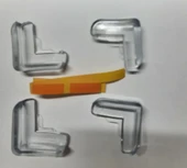 8 Li Masa Sehpa Köşe Koruyucu Silikon- Çocuk Koruma Aparatı thumbnail 4