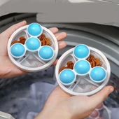 1 Adet Çamaşır Makinesi İçin Peçete -toz- Evcil Tüyü Toplayıcı Yıkanabilir Tüy Toplayıcı File Aparat thumbnail 1