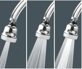 3 Fonksiyonlu  Krom Oynar  Musluk Başlığı thumbnail 3