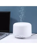 Oda Hava Nemlendirici, Buhar Makinesi ve Aroma Difüzörü 500 ml 12w güç 17x13cm thumbnail 1