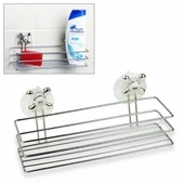 Banyo Organizeri - Çok Amaçlı Dörtgen Vantuzlu thumbnail 1