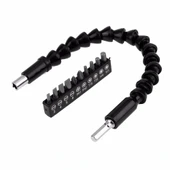 Matkap Ucu - Bükülebilir Oynar  Vidalama Bits Uzatma Aparatı 30cm - Komple Set thumbnail 1