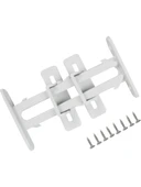 4 Adet Bebek Çocuk Koruma Kilidi - Dolap Çekmece Kilidi Sürgülü Kilit thumbnail 4