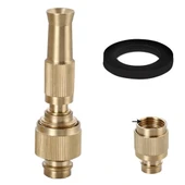 Hortum Tazyik Aparatı - 2 Fonksiyonlu  Sprey- Tazyik  Bahçe Araba Balkon Yıkama Püskürtücü Aparat thumbnail 5