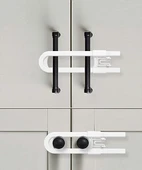 Bebek Çocuk Çekmece Ve Dolap Koruma Raylı Güvenlik Sistemi Emniyet Kilidi thumbnail 2