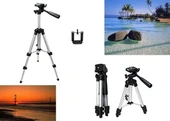 Tripod : Telefon Ve Kamera Tutucu Ayak + Telefon Tutucu - 105cm thumbnail 3