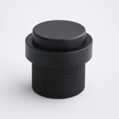 Kapı Stoper Metal Siyah Tırtıklı Model Vidalı Montaj Kauçuk Başlıklı Kapı Tamponu Durdurucu Koruyucu thumbnail 6