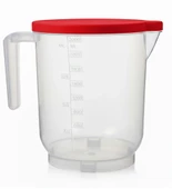 Pratik Mutfak Ölçü Kabı - 2 Litre Dereceli Şeffaf Hazne Bpa Free thumbnail 3