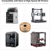 Esun Pla-Hs Beyaz Filament 1.75mm 1Kg - Yüksek Hız Uyumlu Pla+ thumbnail 4