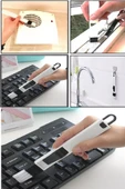 Mini Kürekli Fırça Bilgisayar Klavye Pencere Oluğu Dar Bölge Köşe Bucak Toz Fırçası thumbnail 2