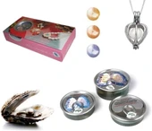 İstiridye Kabuğunda Gerçek İnci Kolye thumbnail 4