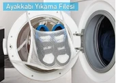 Hassas Çamaşır - Ayakkabı Yıkama Filesi Kapak Bağlamalı 35 X 20 Cm thumbnail 1