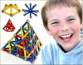 Magnastix 111 Parça Manyetik Lego Seti thumbnail 4