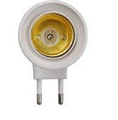 Duylu Fiş E27 Duylu Ampul Takılan Fiş Priz Anahtarlı Duy Priz thumbnail 2