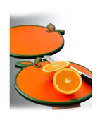 Portakal Figürlü Kaydırmaz Kesme Tahtası Doğrama Panosu thumbnail 2