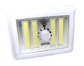 4 Ledli Pilli Led Lamba Güç Ayarlı Led Portatif Lamba Led Işık - Mıknatıslı Yapışkanlı thumbnail 2