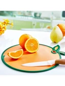 Portakal Figürlü Kaydırmaz Kesme Tahtası Doğrama Panosu thumbnail 1